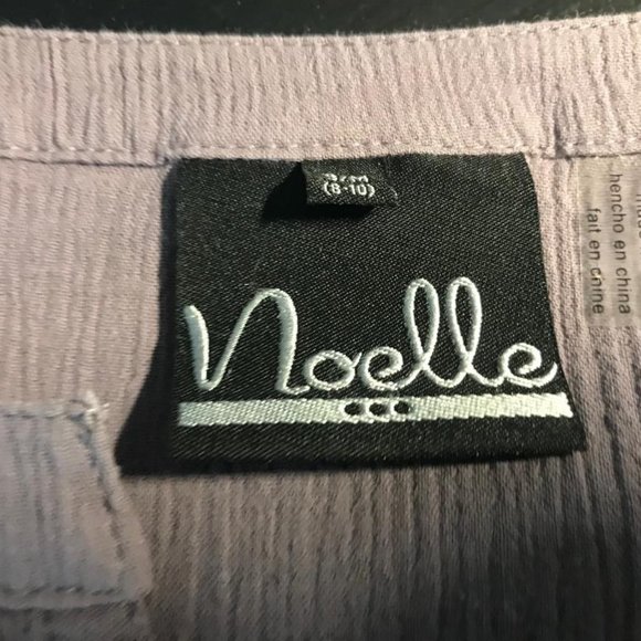 Long sleeve Purple cotton tunic - Picture 5 of 5